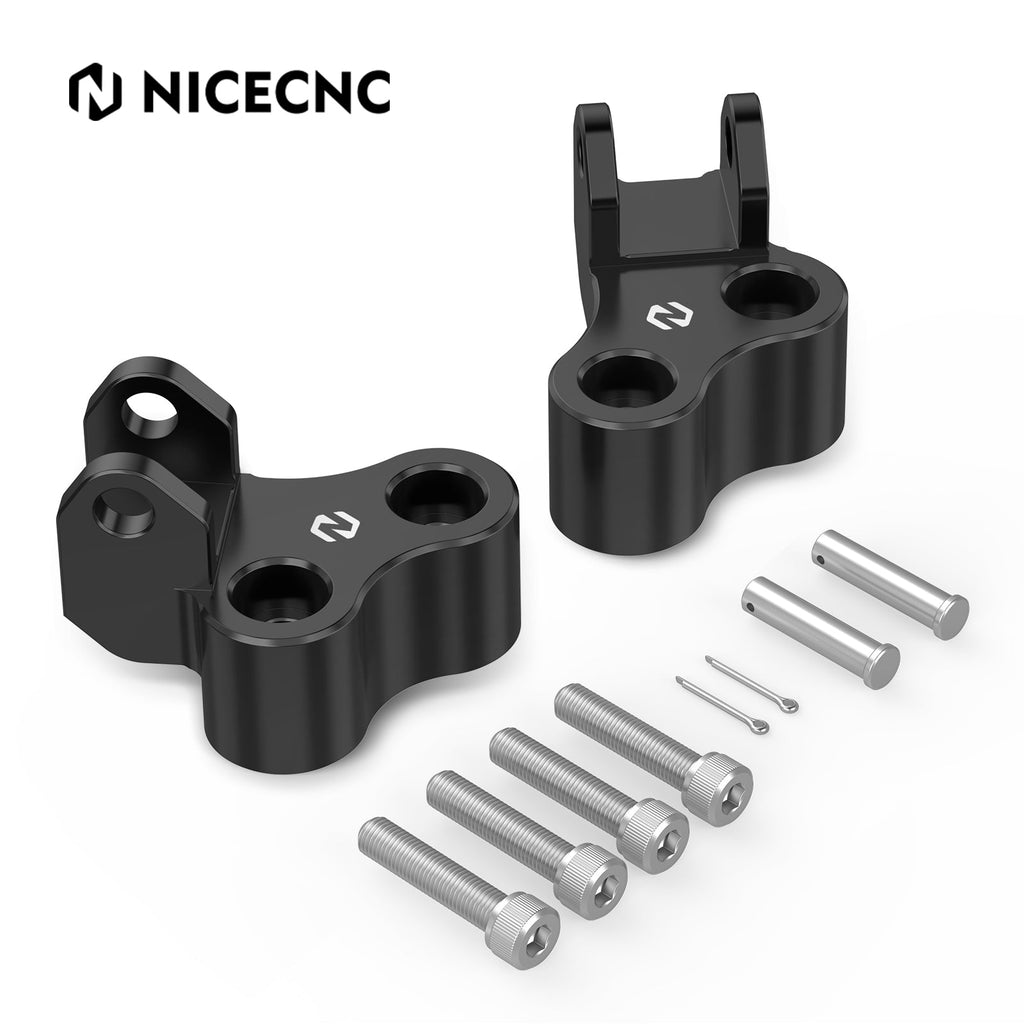 Enlarged Footpegs + Lowered Foot Peg Brackets For Suzuki DR650 S / SE 1996-2025
