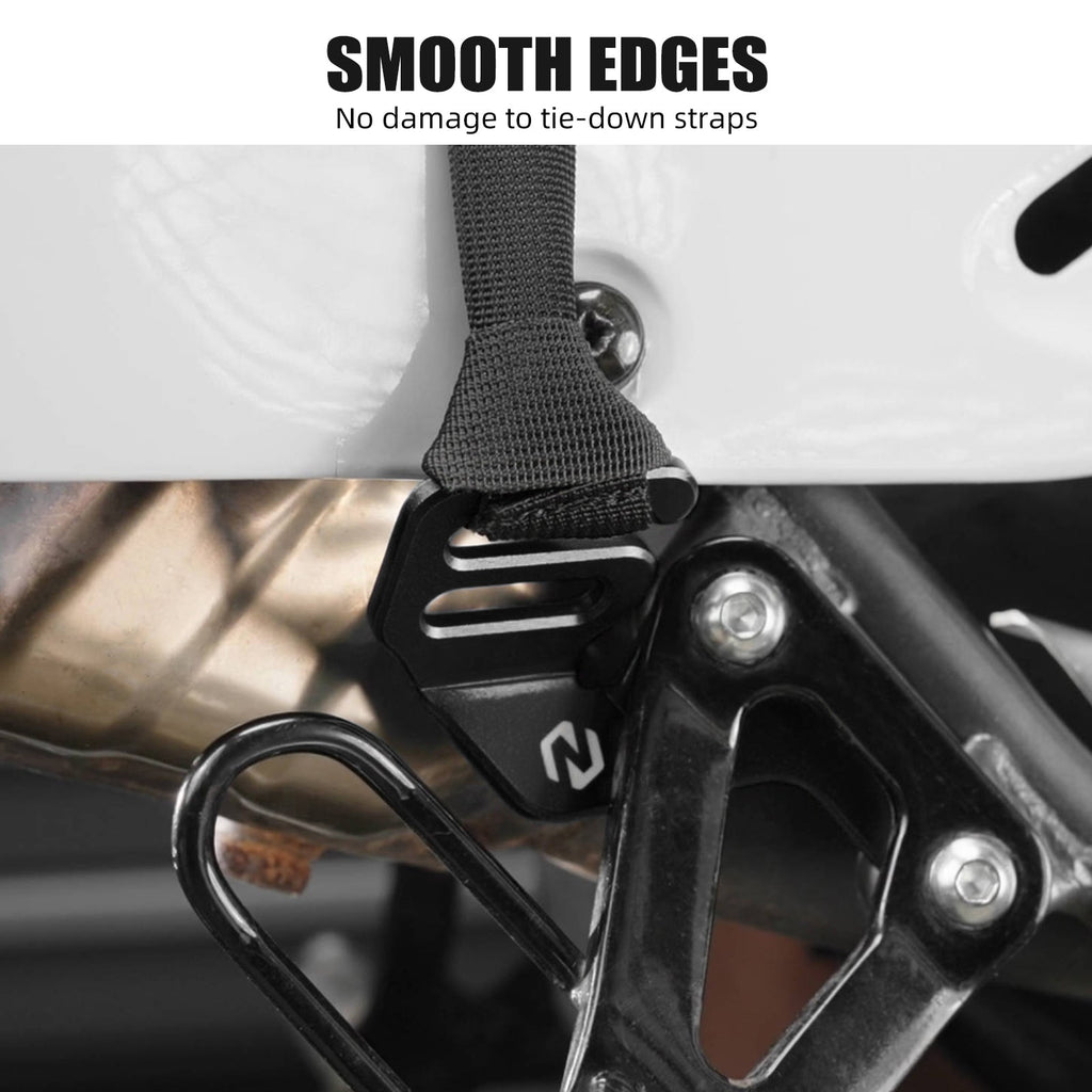 Tie Down Brackets Side Luggage Rack Holders For Suzuki DR650 S / SE 1996-2025
