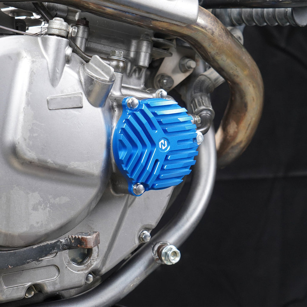 Finned Heat Sink Engine Oil Filter Cover Cap For Suzuki DR650 S / SE 1996-2024