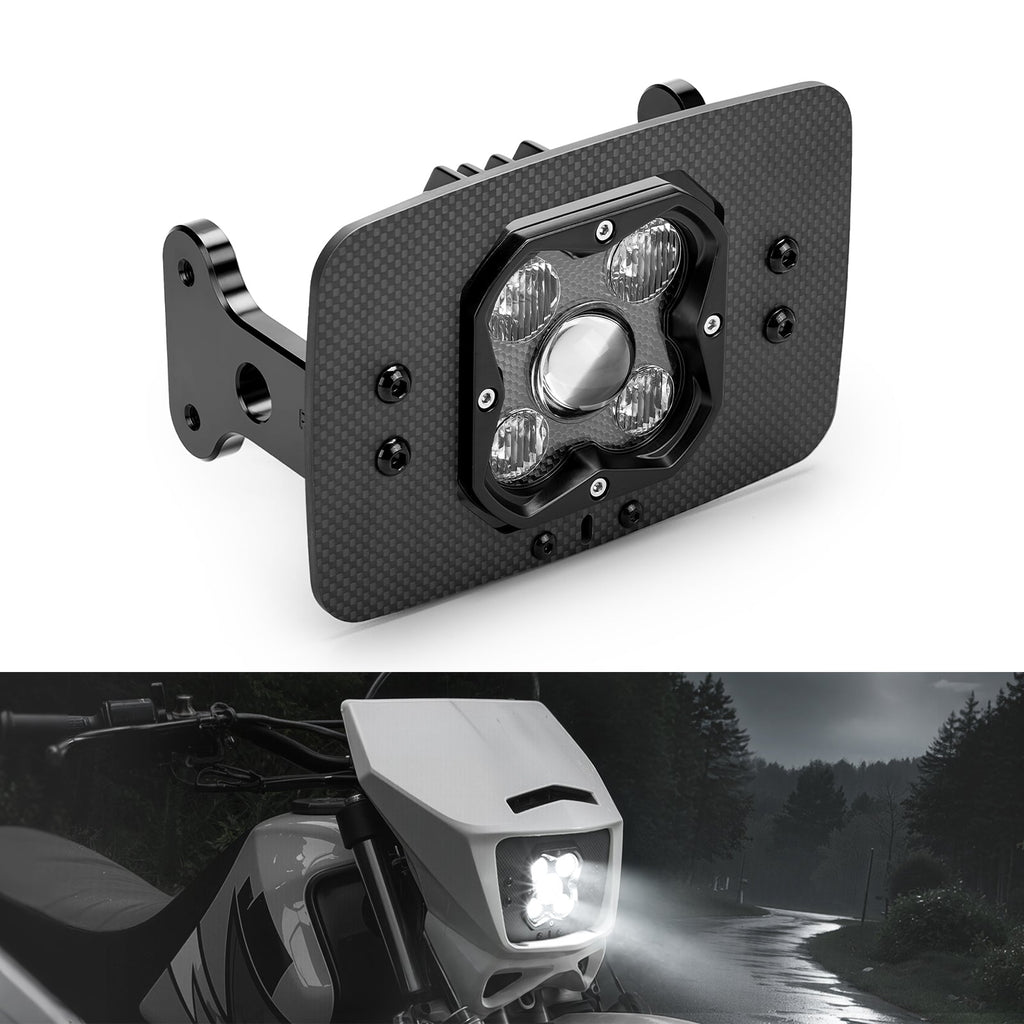 Plug & Play Rally Headlight Kit Dual Output 40W / 50W For Suzuki DR650 S 2001-2026