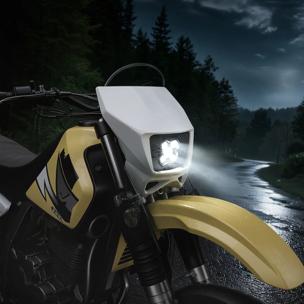 Plug & Play Rally Headlight Kit Dual Output 40W / 50W For Suzuki DR650 S 2001-2026