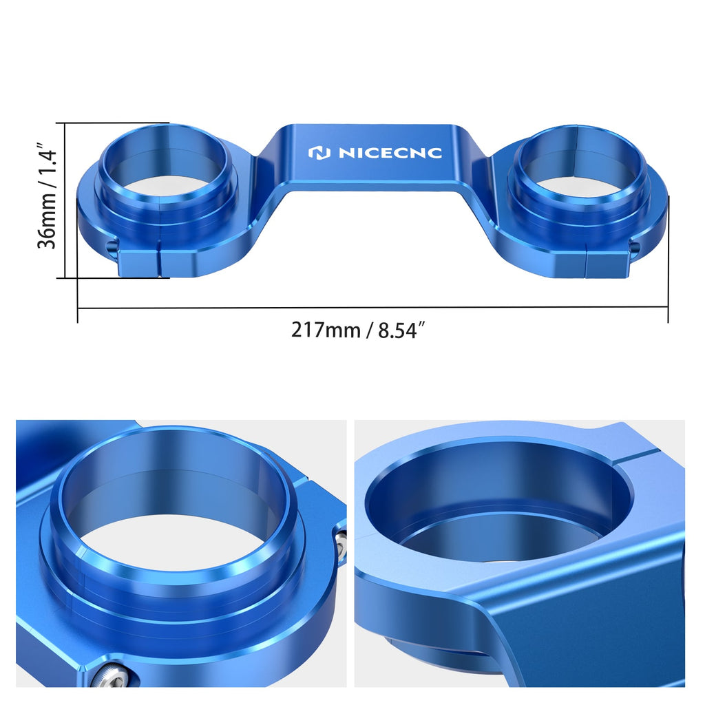 Front Fork Stabilizer Brace Clamp Bracket For Suzuki DR650 S / SE 1996-2024