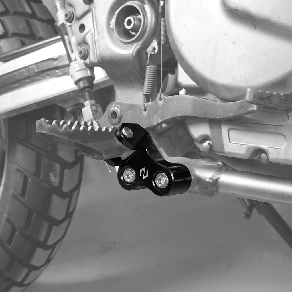 Lowered Lowering Footpeg Mounts Brackets For Suzuki DR650 S / SE 1996-2025