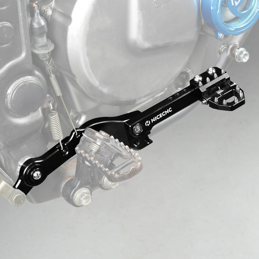 Enlarged Footpegs + Dual Control Rear Brake Pedal For Suzuki DR650 S / SE 1996-2025