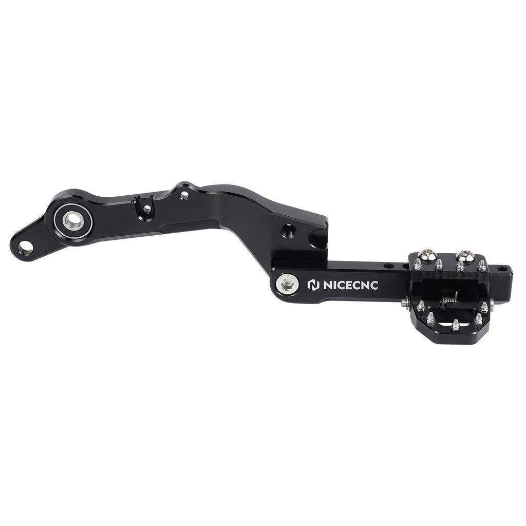 Enlarged Footpegs + Dual Control Rear Brake Pedal For Suzuki DR650 S / SE 1996-2025
