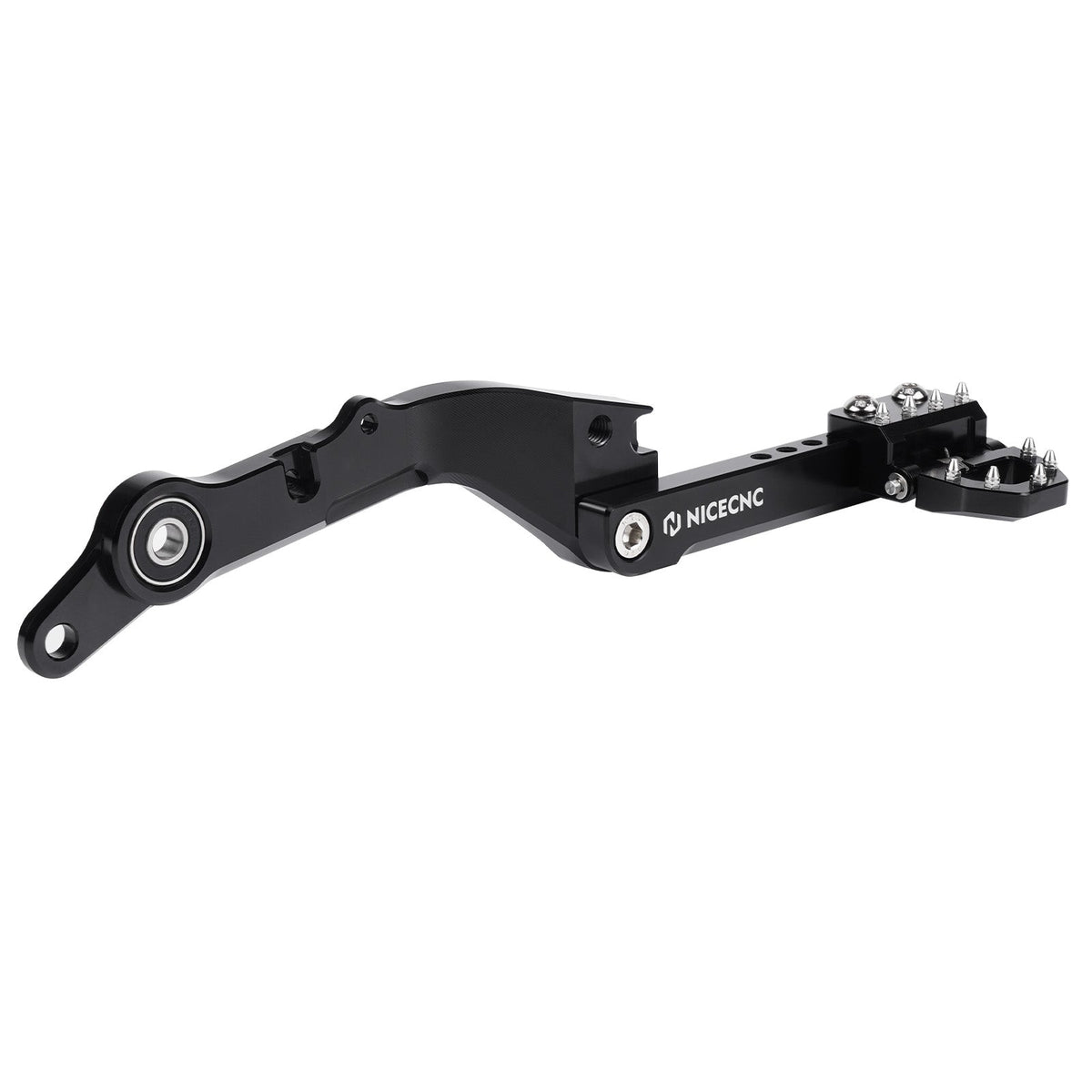 Enlarged Footpegs + Dual Control Rear Brake Pedal For Suzuki DR650 S / SE 1996-2025