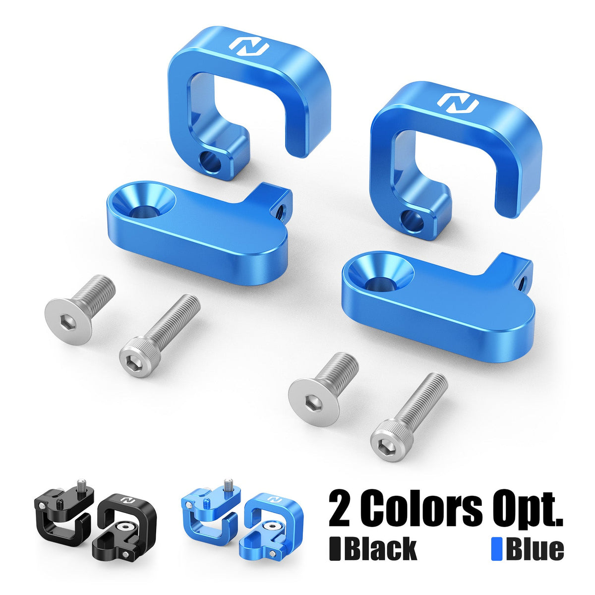Rear Brake Line Hose Guides Clamps For Suzuki DR650 SE DRZ400S RMZ 250 450