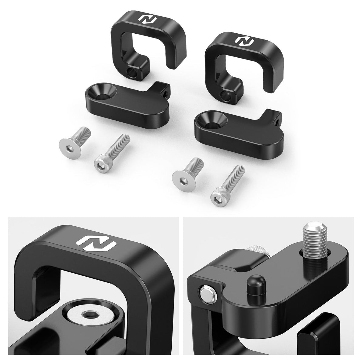 Rear Brake Line Hose Guides Clamps For Suzuki DR650 SE DRZ400S RMZ 250 450
