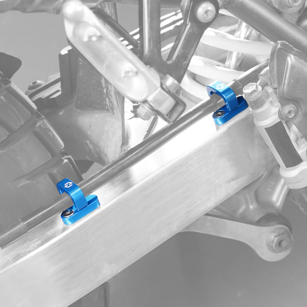 Rear Brake Line Hose Guides Clamps For Suzuki DR650 SE DRZ400S RMZ 250 450