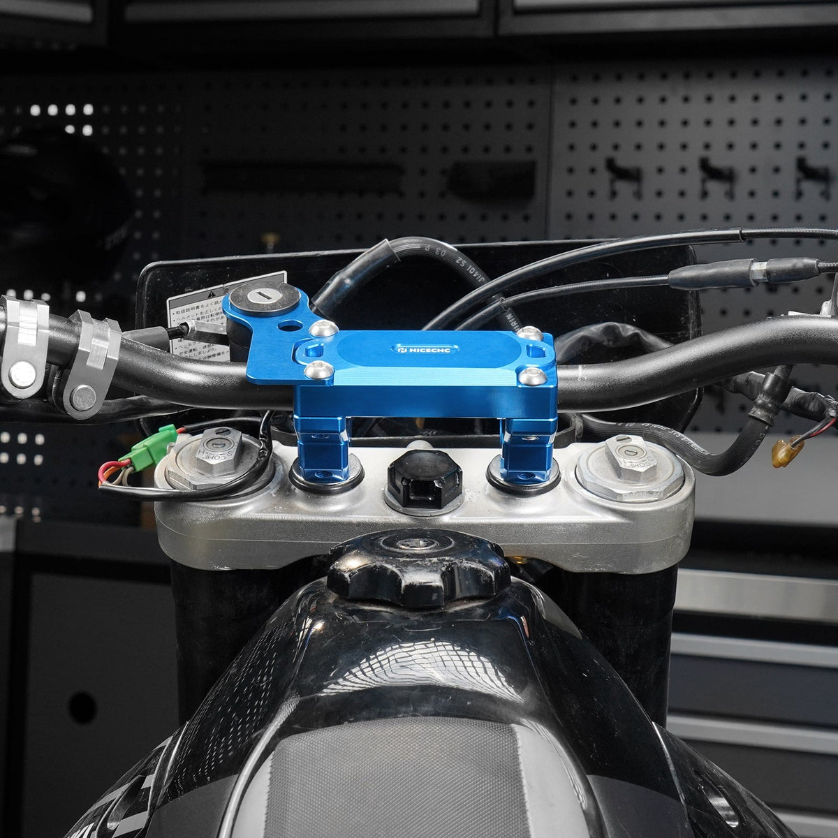 Offset Handlebar Riser Mount Clamp Kit For Suzuki DRZ400SM 2005-2024