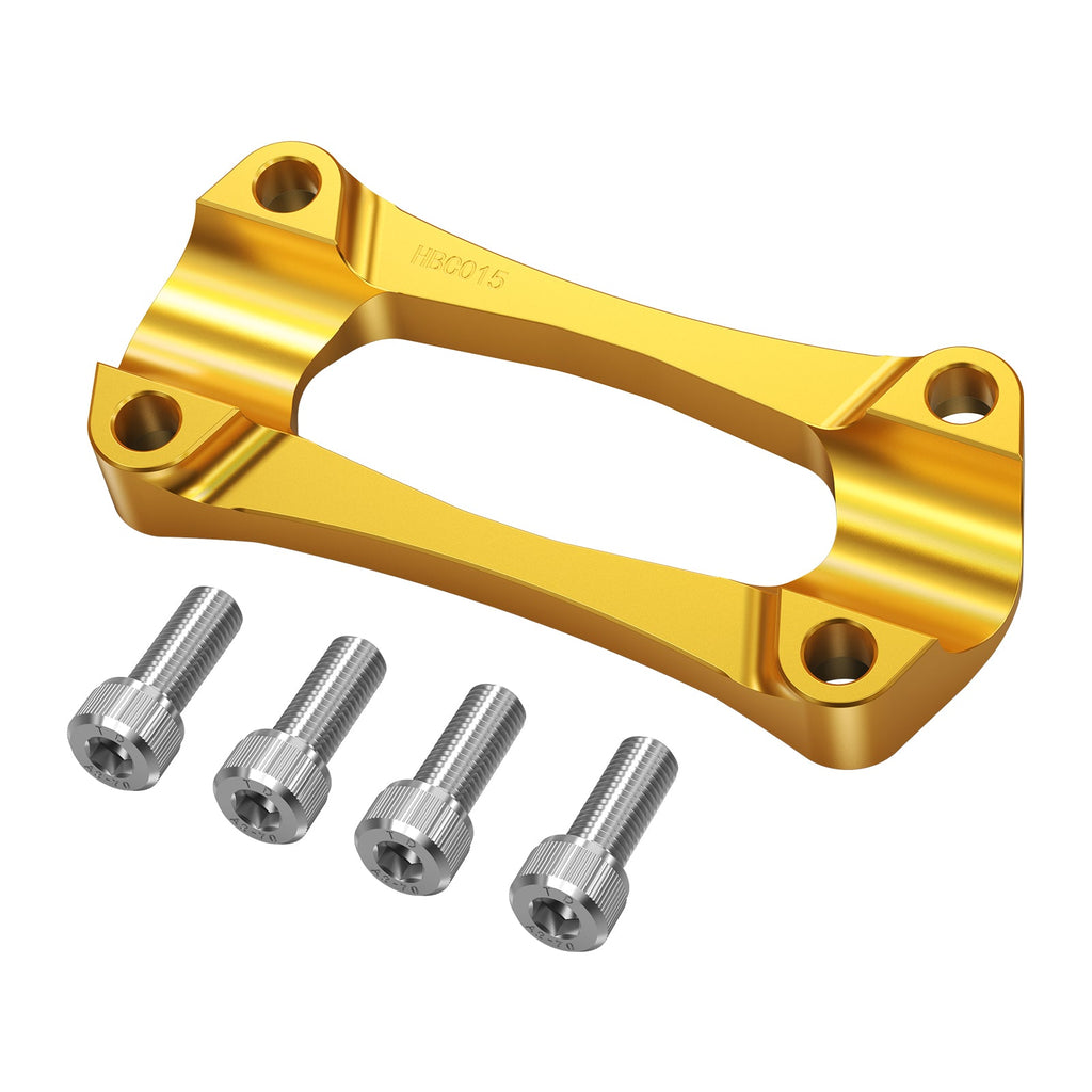 1 1/8" 28.6MM Handlebar Stabilizer Support Mount Riser Clamp For Suzuki RMZ250 RMZ450