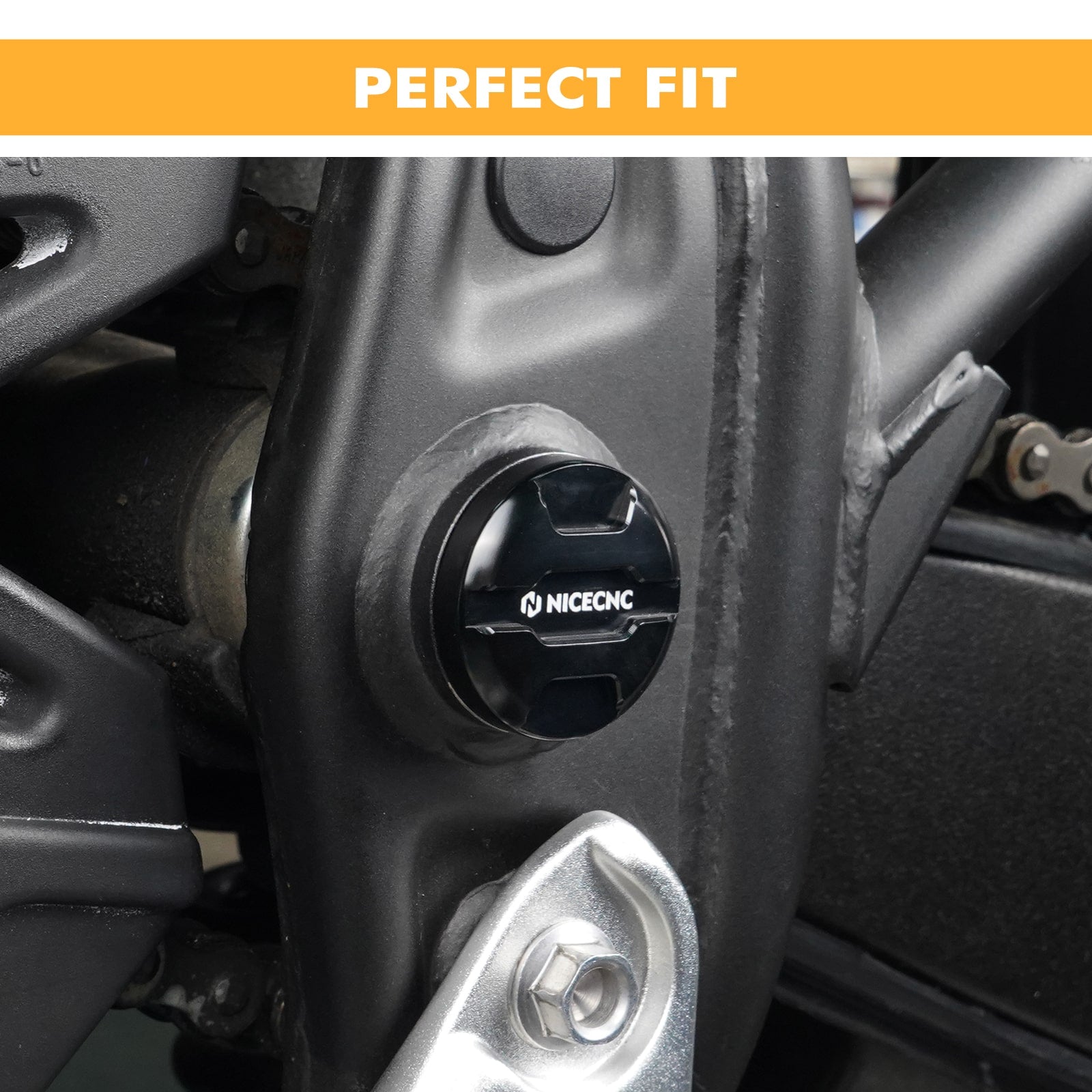 Frame Hole Plugs Covers For Yamaha Tenere 700 /XTZ 700 2019-2024