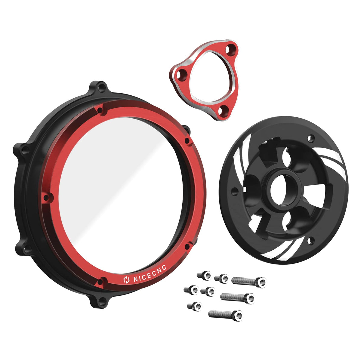Clear Clutch Cover Spring Retainer Pressure Plate For Ducati 955 Panigale V2 2020 - 2024