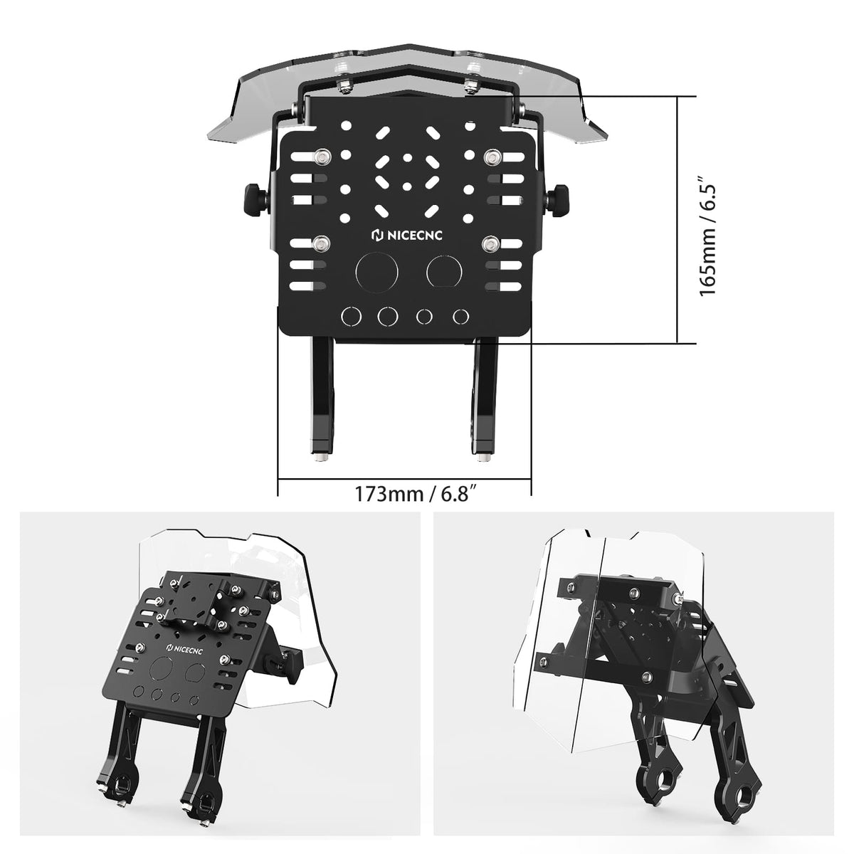 GPS Mount Bracket Mini Fairing Kit For KTM 690 Enduro SMC R 2008-2024
