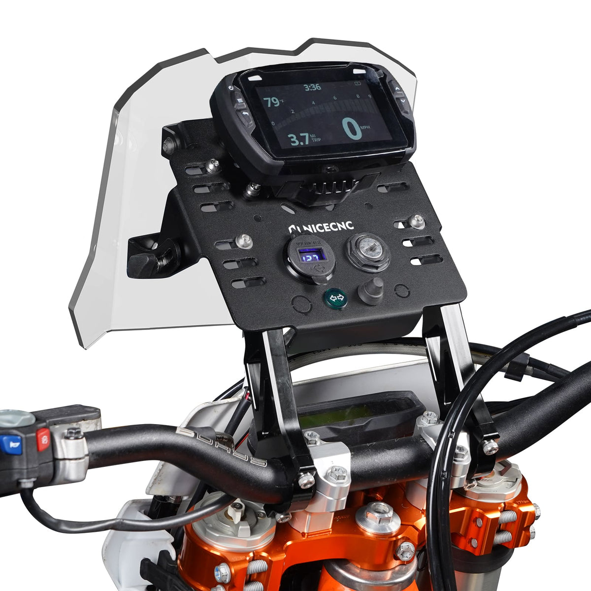 GPS Mount Bracket Mini Fairing Kit For GasGas SM ES 700 2022-2024