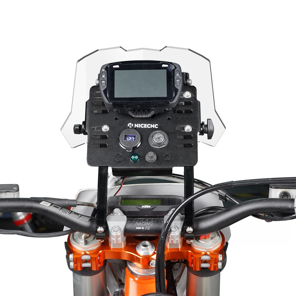 GPS Mount Bracket Fairing Kit For Yamaha YZ YZF WRF 125 250 450