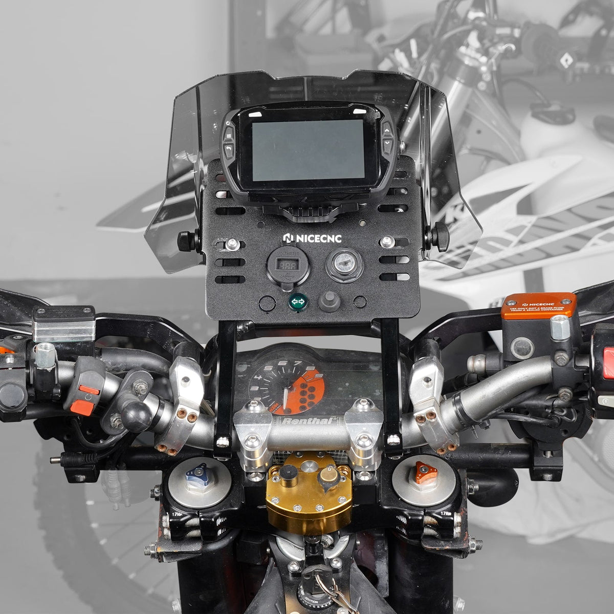 GPS Mount Bracket For Honda CR125 250 CRF250 450R X 2007-2020