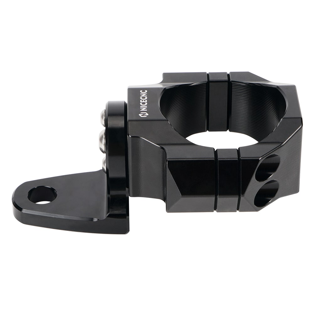 Whip Light Flagpole Light Mount Bracket Adjustable For 1.75-2" Roll Cage UTV ATV Position 6