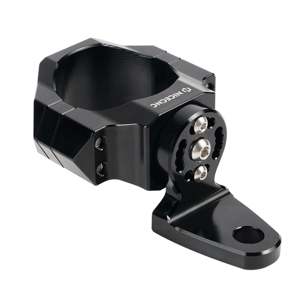Whip Light Flagpole Light Mount Bracket Adjustable For 1.75-2" Roll Cage UTV ATV Position 7