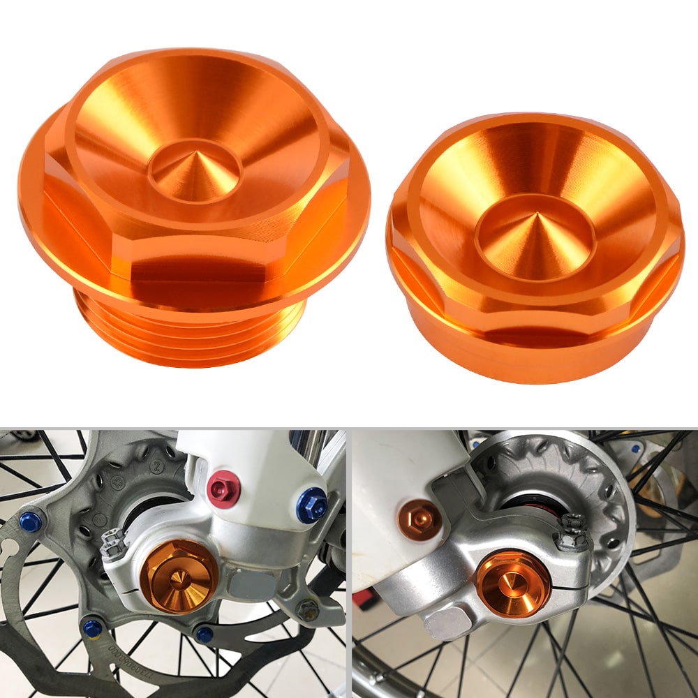 Front Wheel Spindle Axle Nuts Screws For KTM 125-530 Husqvarna Husaberg Position 2