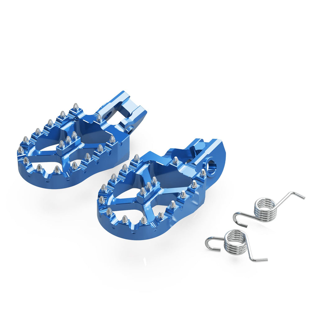 Billet Wide Foot Pegs For Husqvarna 125-501 TE/FE 2017-2023 KTM 125-500 EXC/EXCF 2017-2023 Gas Gas EC 250/300 2021-2023