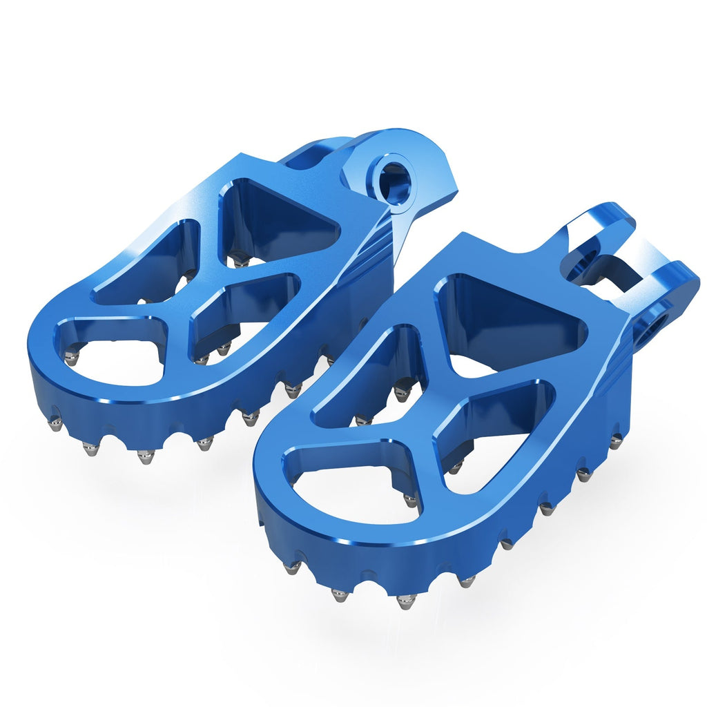 Billet Wide Foot Pegs For Husqvarna 125-501 TE/FE 2017-2023 KTM 125-500 EXC/EXCF 2017-2023 Gas Gas EC 250/300 2021-2023