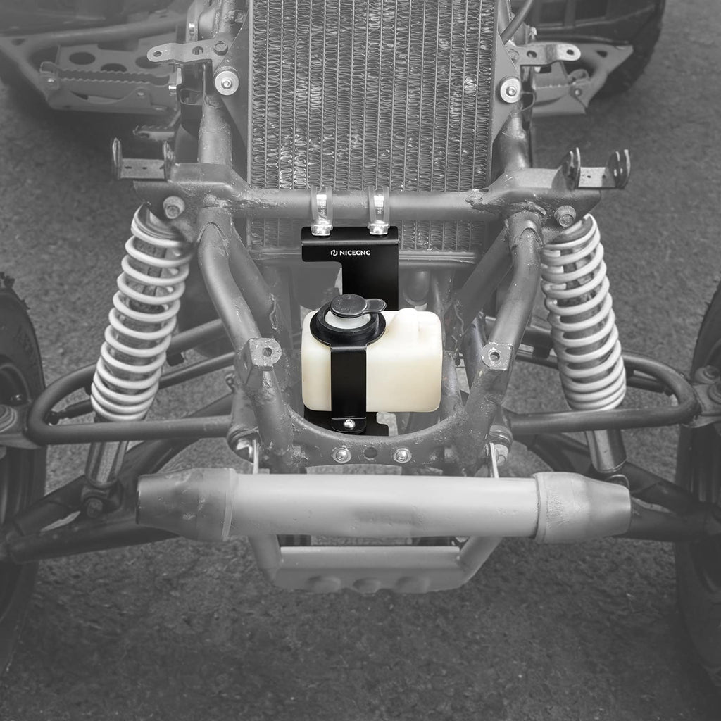 Coolant Reservoir Tank Relocation Bracket Clamp Kit For Yamaha Banshee 350