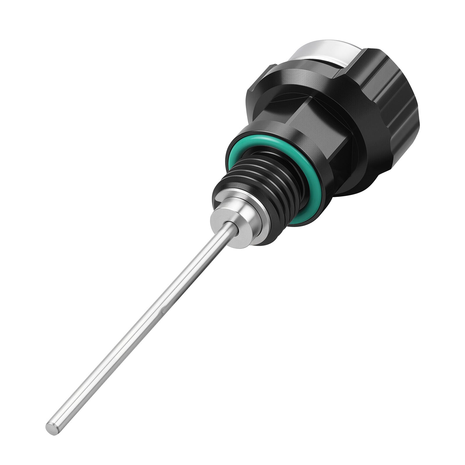 Oil Dipstick Lever Plug w/Rotatable Temp Gauge For Yamaha Banshee 350