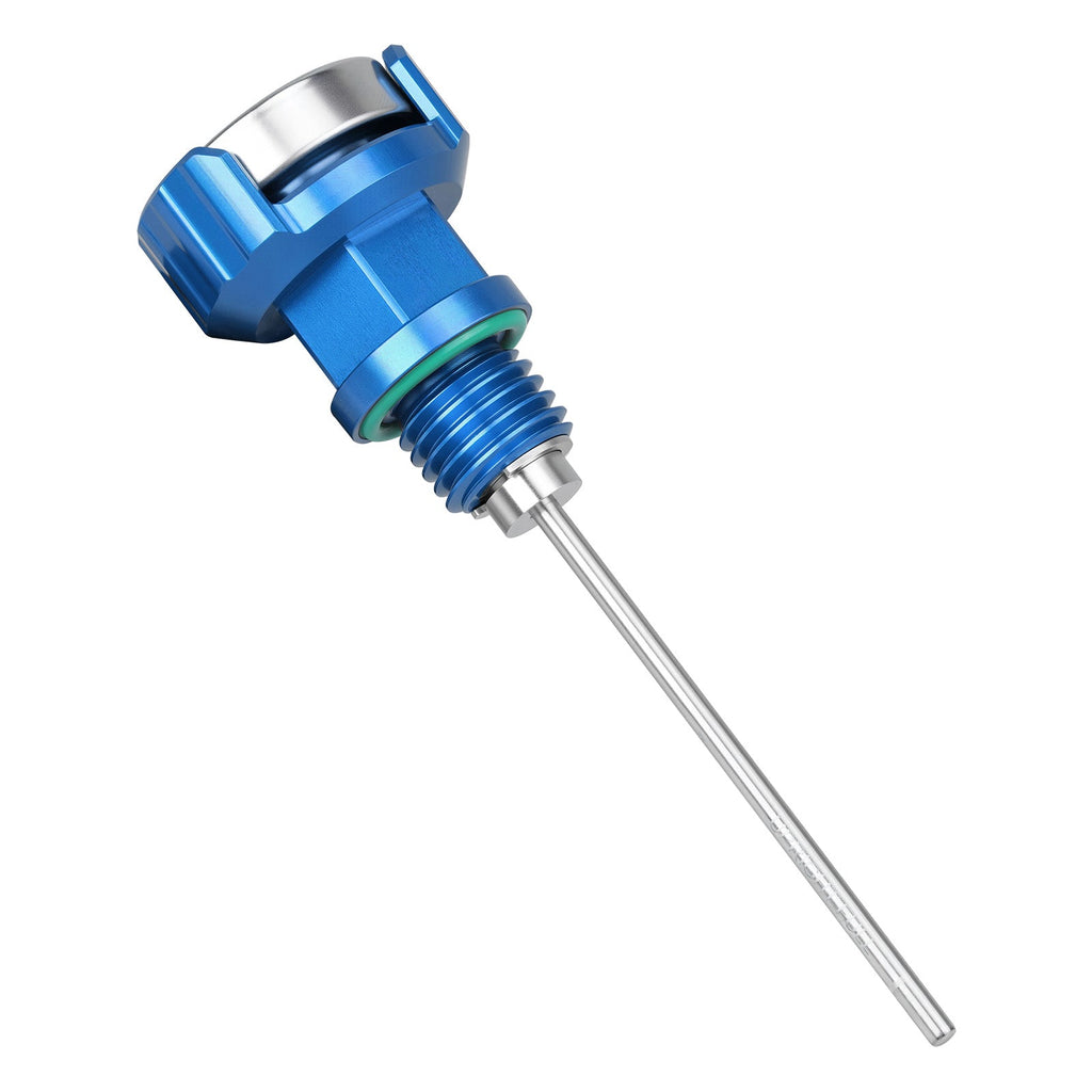 Oil Dipstick Lever Plug w/Rotatable Temp Gauge For Yamaha Banshee 350