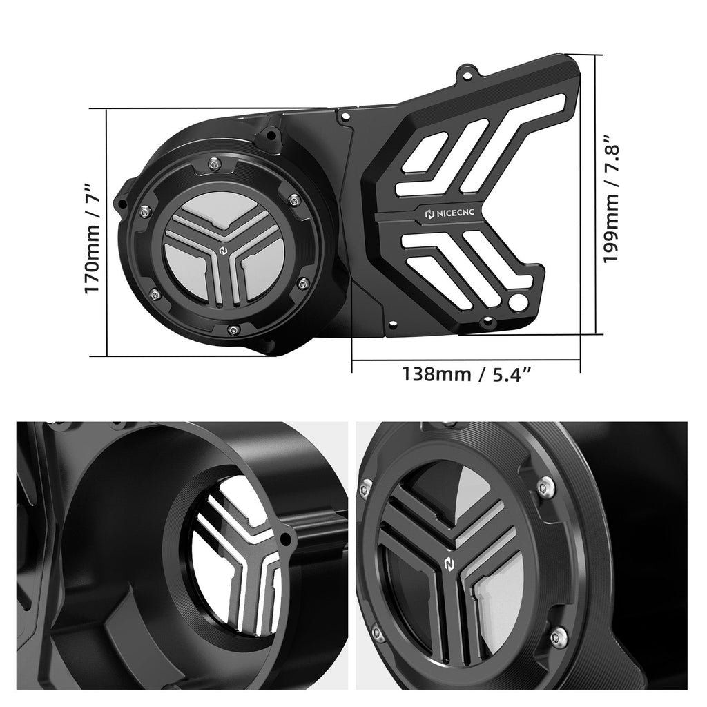 Left Engine Stator Crankcase Cover For Yamaha Banshee 350 1987-2006