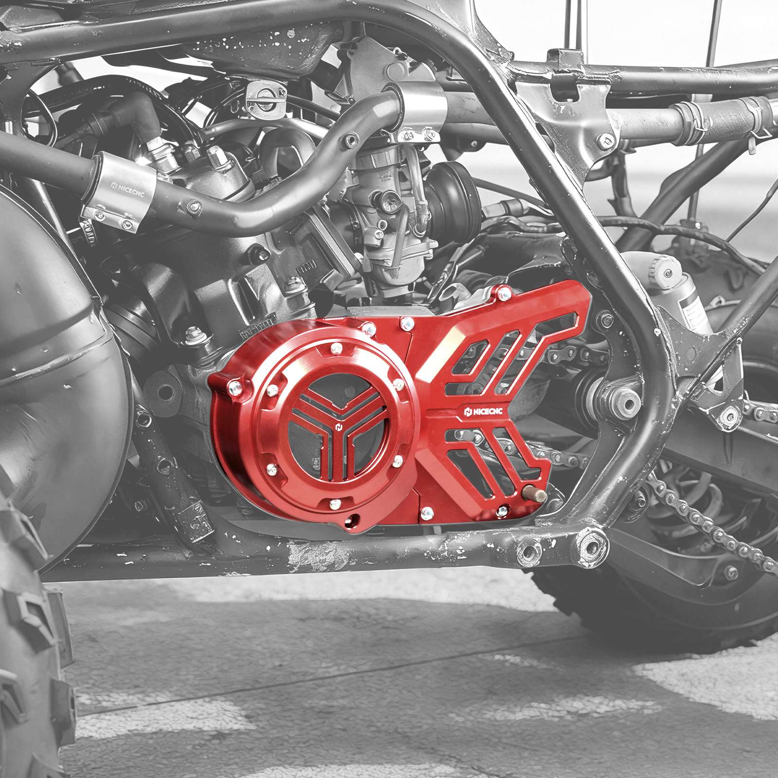 Left Engine Stator Crankcase Cover For Yamaha Banshee 350 1987-2006