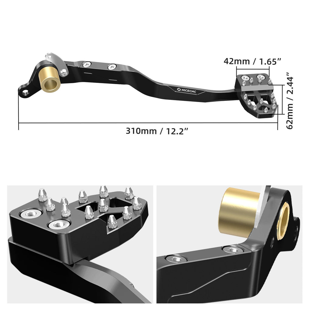 10MM Adjustable Rear Foot Brake Pedal Lever For Yamaha Banshee 350