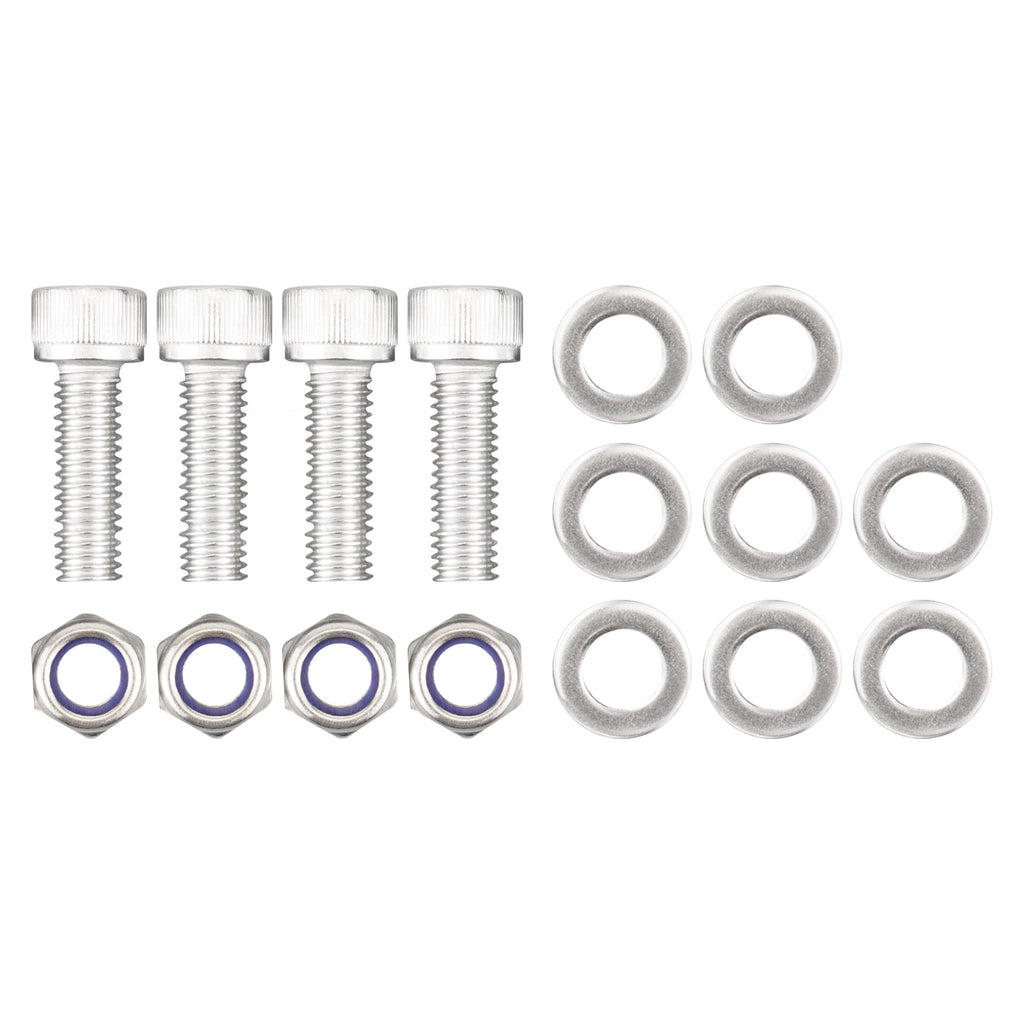ATV Rear Skid Plate Mount Bolts Screws Nuts Kit For Yamaha Banshee 350