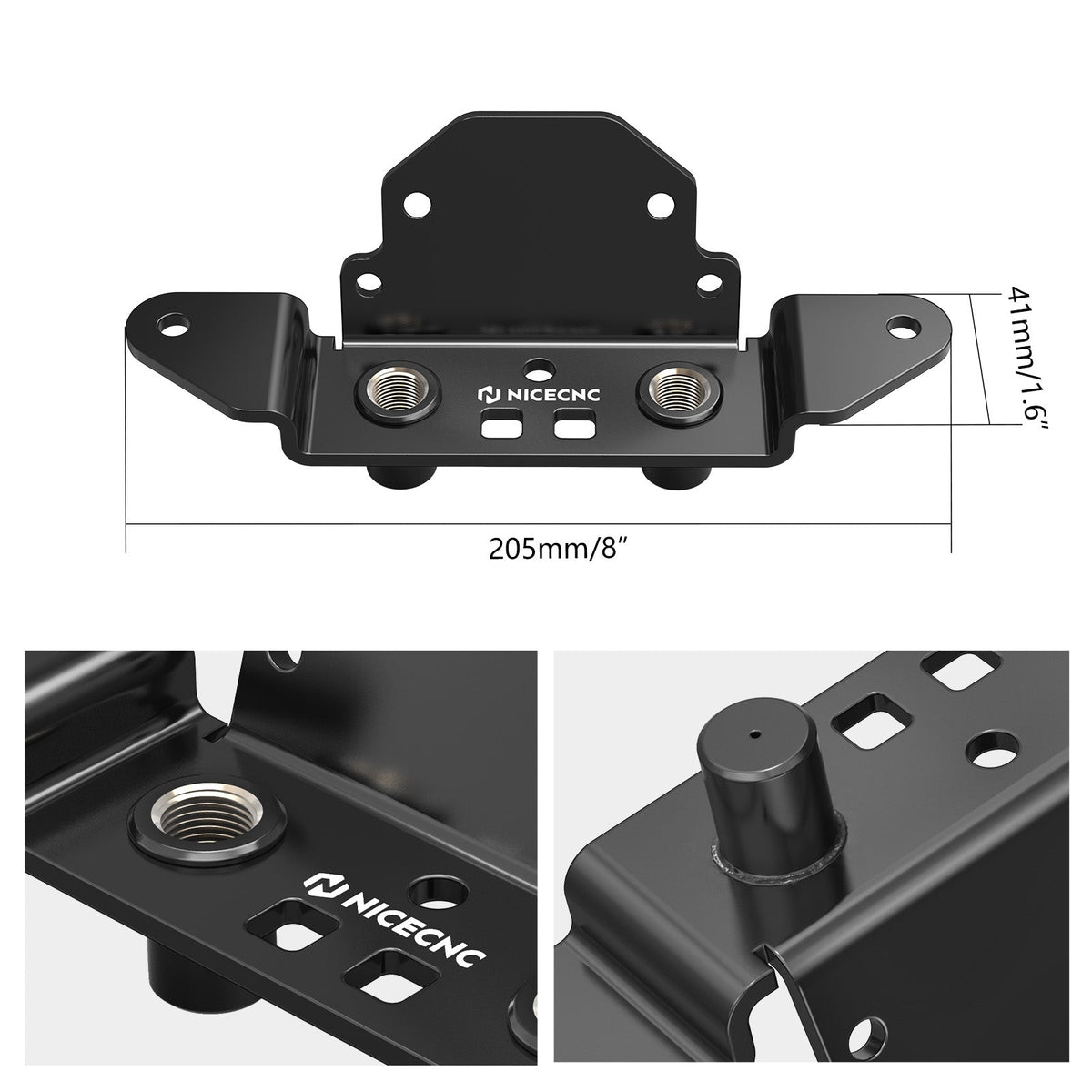 Gas Tank CDI Voltage Regulator Relocation Bracket For Yamaha Banshee 350