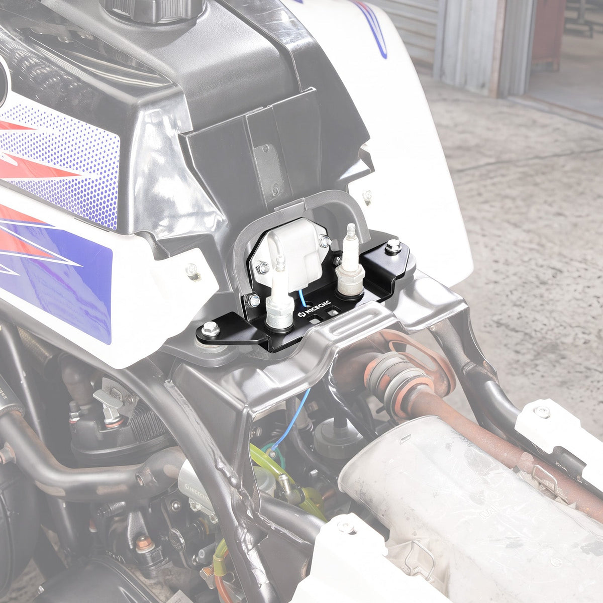 Gas Tank CDI Voltage Regulator Relocation Bracket For Yamaha Banshee 350