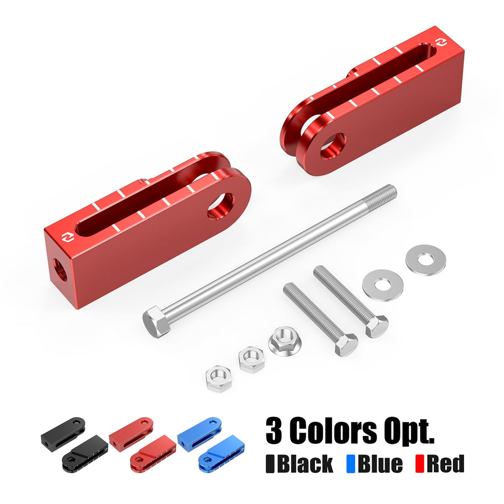 Axle Blocks Chain Adjusters Puller Carrier For Yamaha Blaster 200 1988-2006
