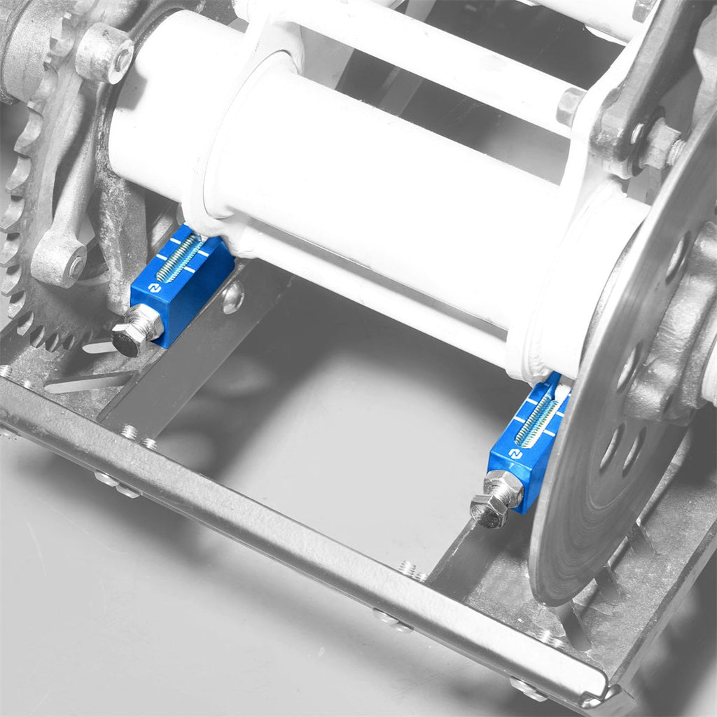 Axle Blocks Chain Adjusters Puller Carrier For Yamaha Blaster 200 1988-2006