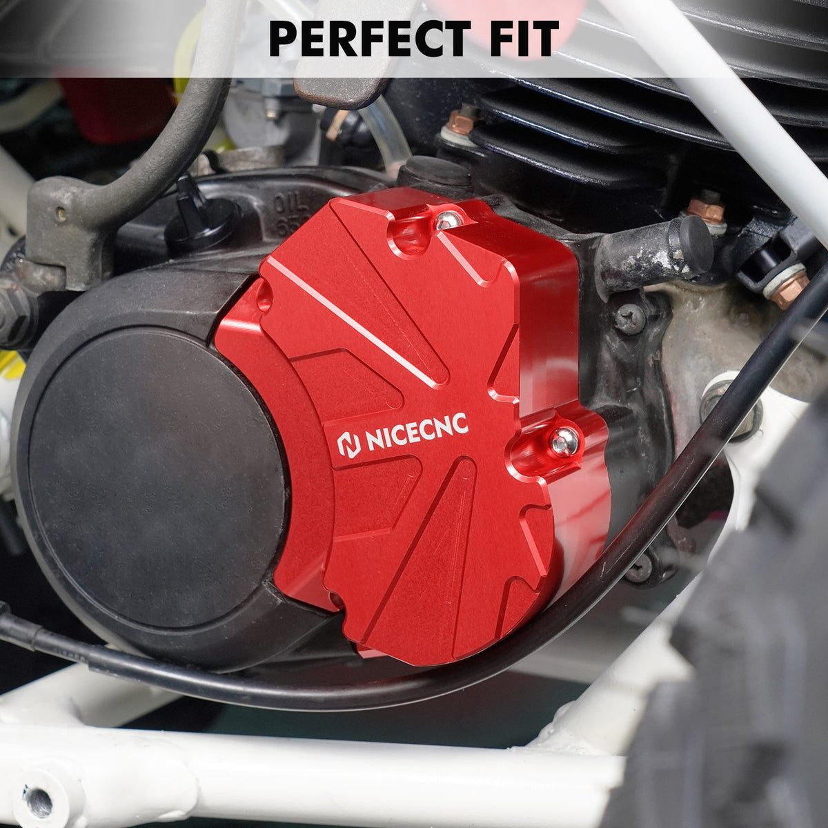 Oil Pump Cover Case Shroud Guard For Yamaha Blaster 200 1988-2006