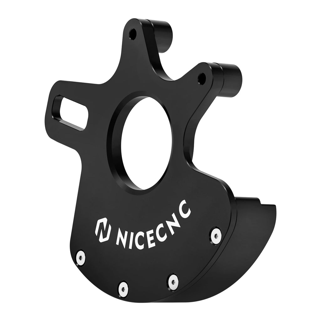 ATV Rear Brake Disc Rotor Guard Caliper Bracket For Yamaha Raptor 700 R 2006-2012