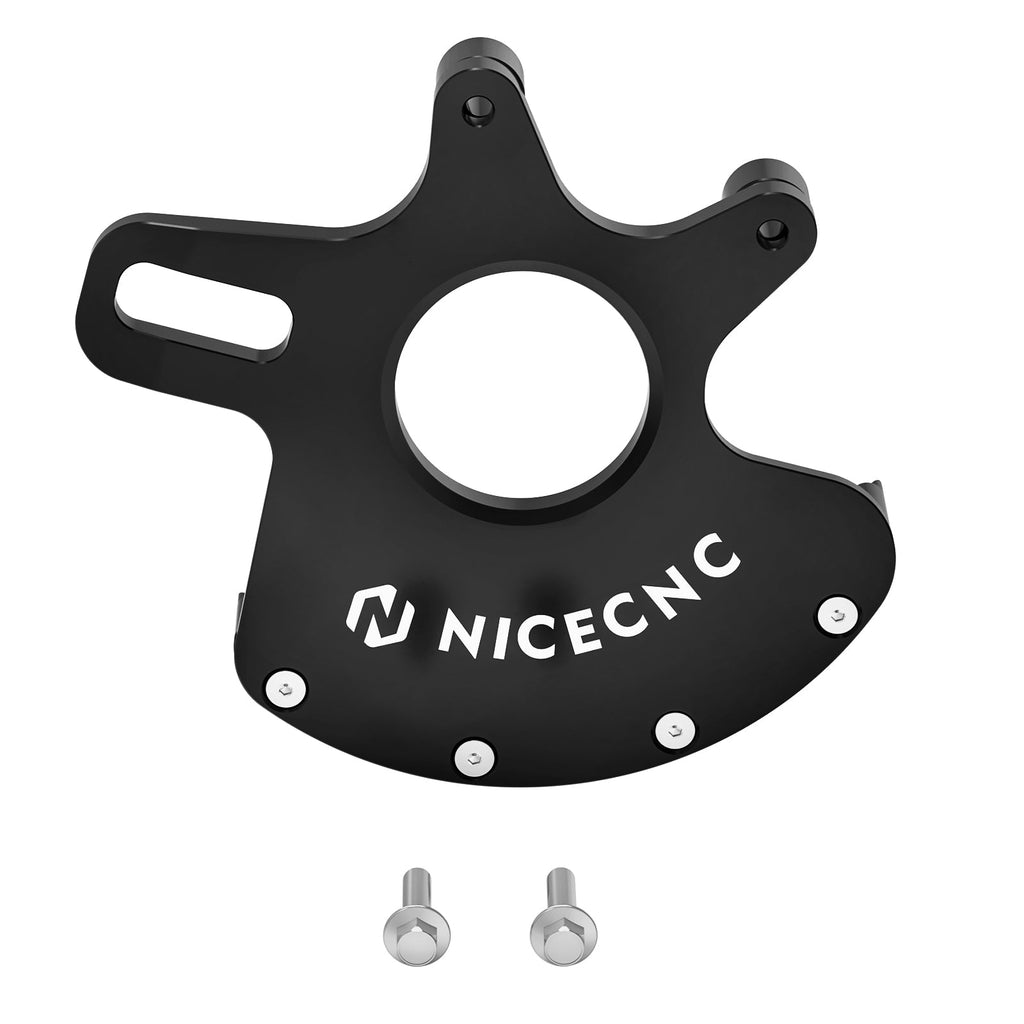 ATV Rear Brake Disc Rotor Guard Caliper Bracket For Yamaha Raptor 700 R 2006-2012