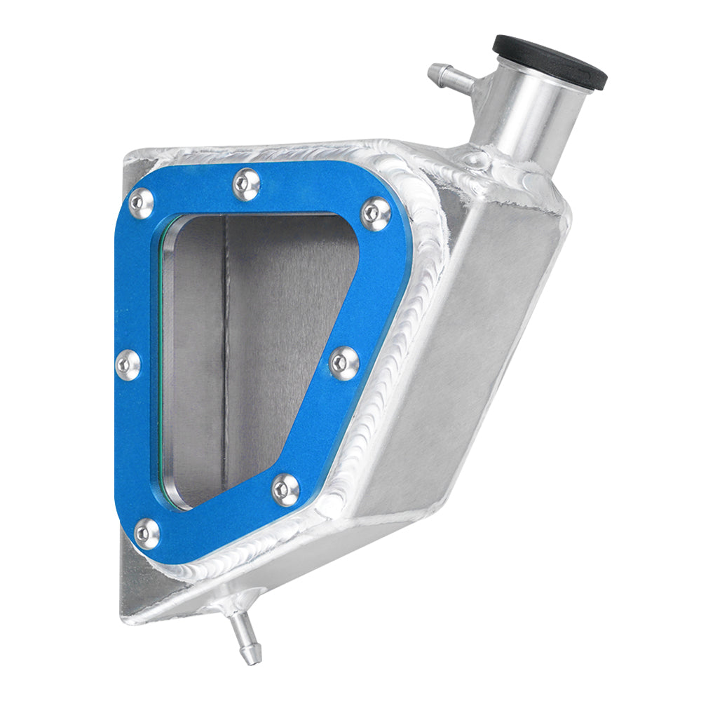 Transparent Overflow Coolant Radiator Recovery Tank For Yamaha Raptor 700 700R