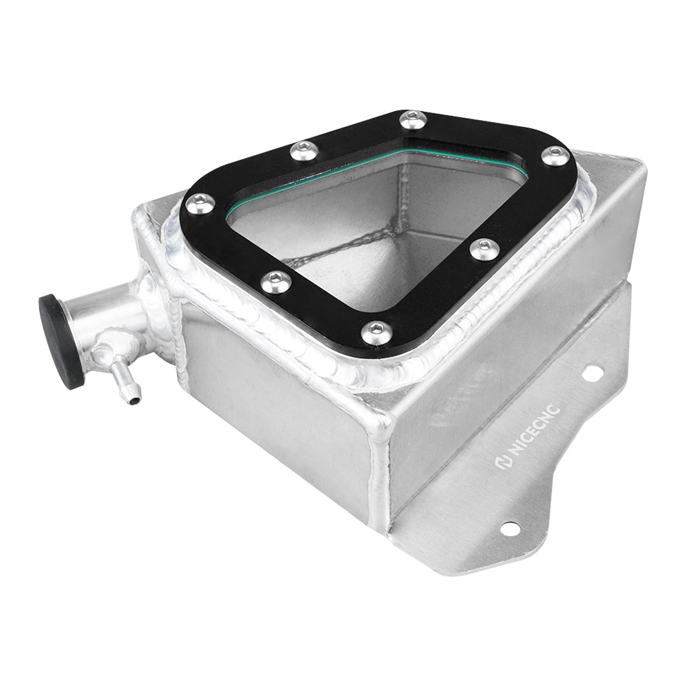 Transparent Overflow Coolant Radiator Recovery Tank For Yamaha Raptor 700 700R