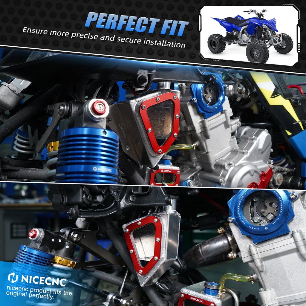 Transparent Oil Tank Cooler Reservoir Bottle For Yamaha Raptor 700 R 13-26
