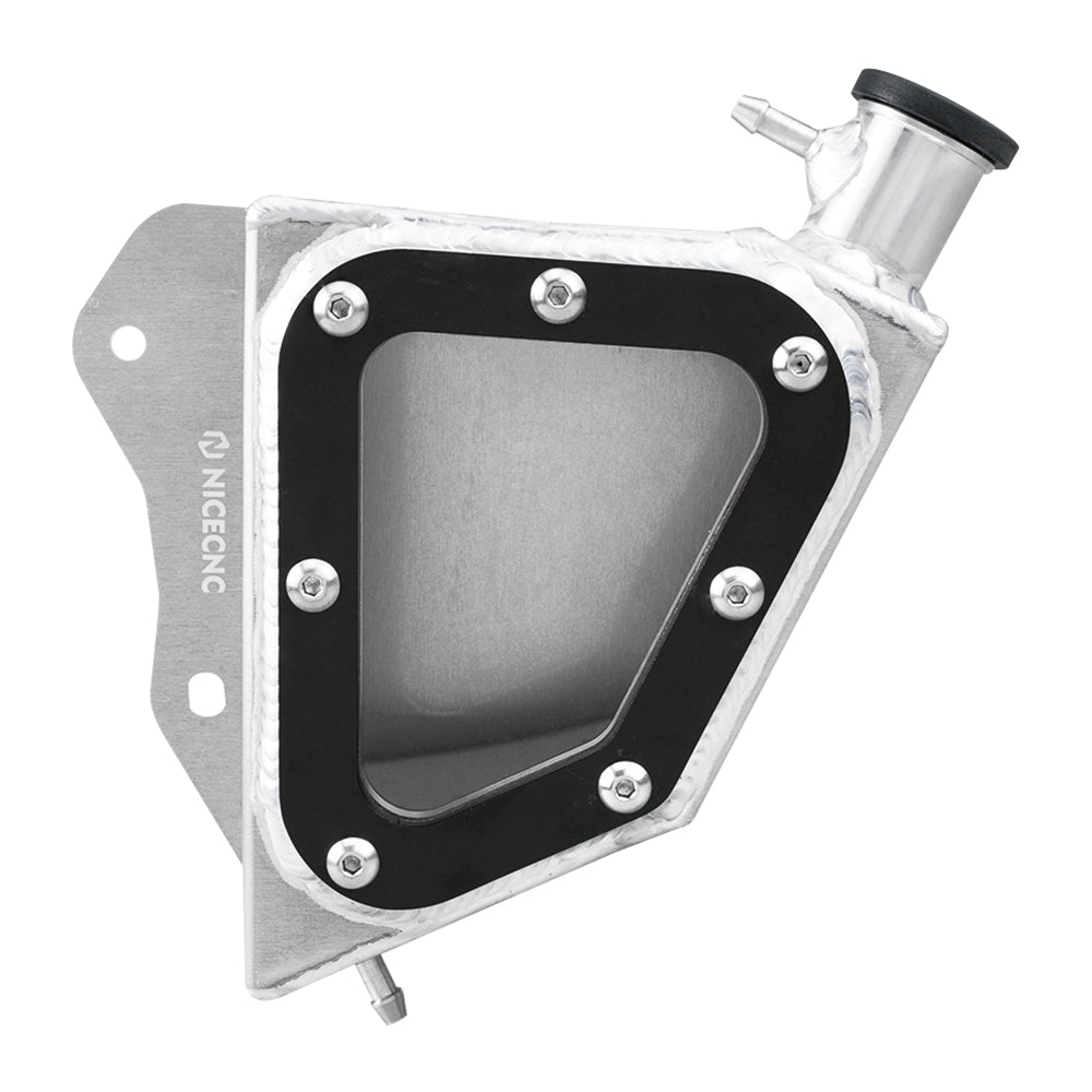 Transparent Overflow Coolant Radiator Recovery Tank For Yamaha Raptor 700 700R
