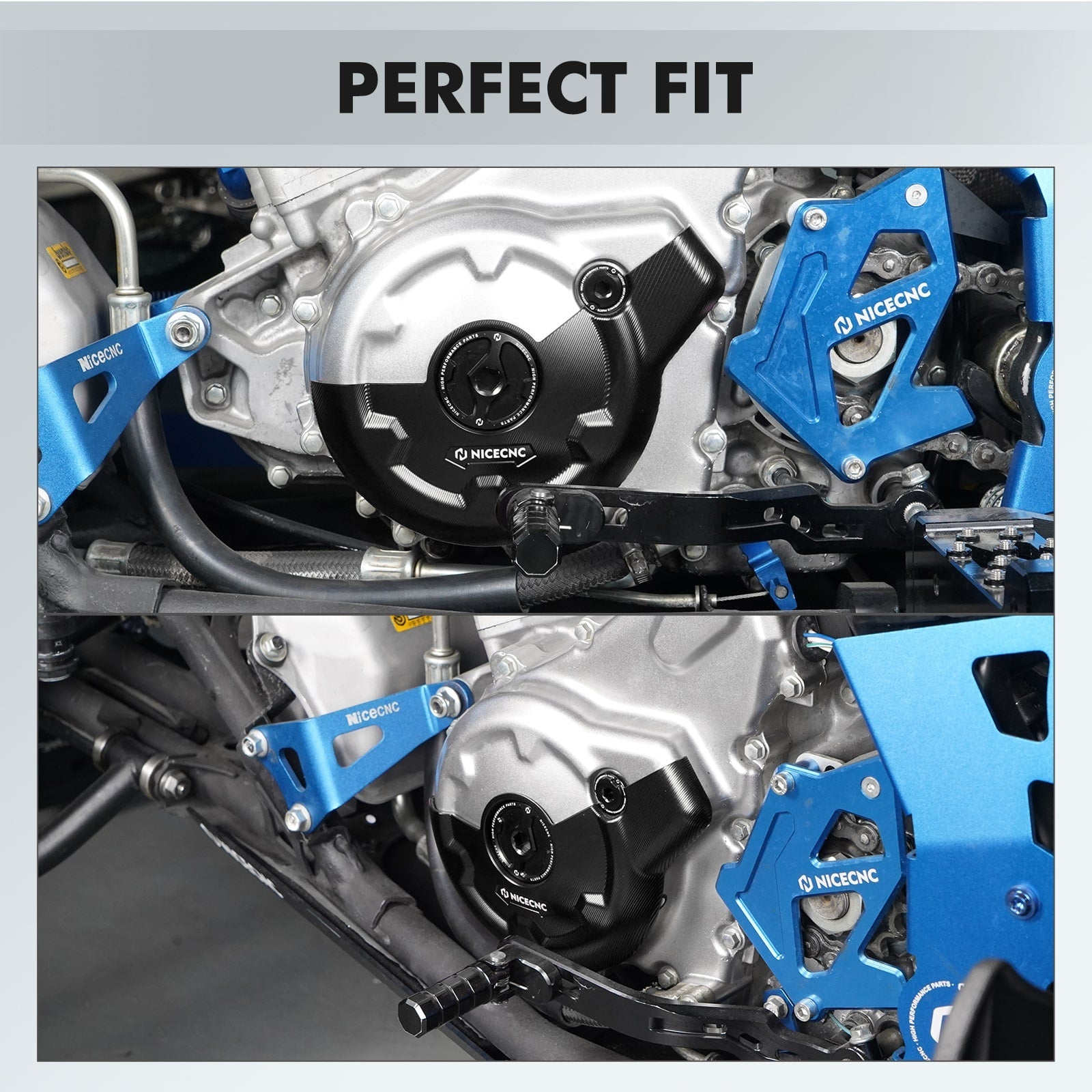 Crankcase Cover & Engine Timing Plug Kit For Yamaha Raptor 700 R 2006-2026