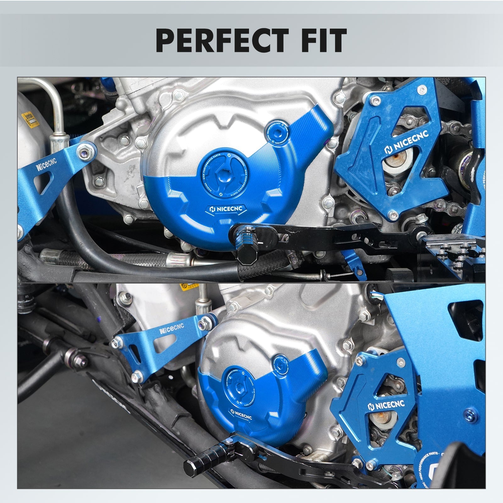 Crankcase Cover & Engine Timing Plug Kit For Yamaha Raptor 700 R 2006-2026