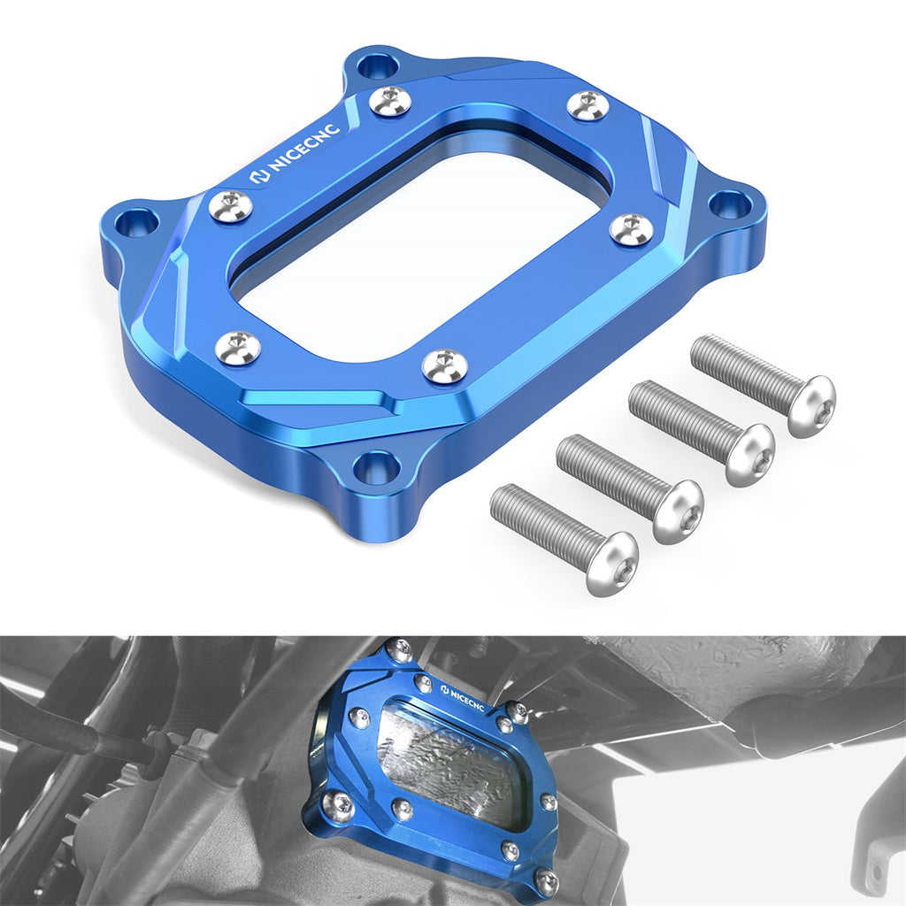 Transparent Cylinder Head Side Cover For Yamaha Raptor Grizzly Kodiak 700 R