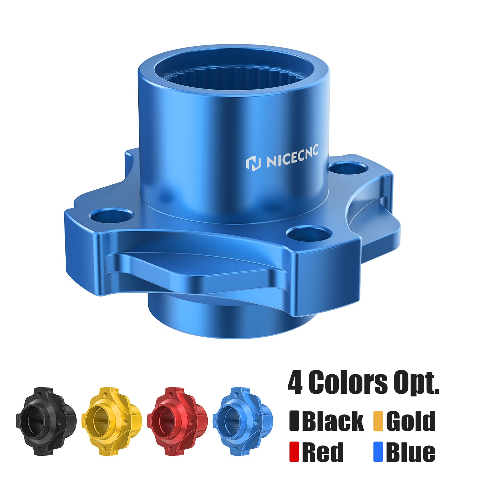 ATV Rear Axle Disc Brake Rotor Hub For Yamaha Raptor 700 700R 2013-2026 Position 1