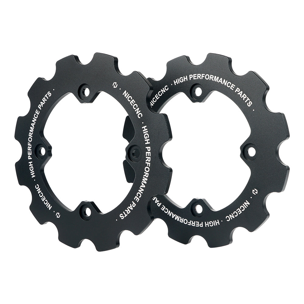 Rear Dual Sprocket Guards Chain Protector For Yamaha Raptor 700 R 06-26