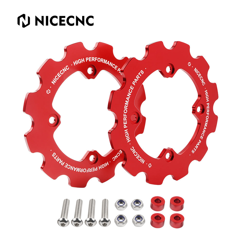 ATV Rear Dual Sprocket Guards Chain Protector For Yamaha Raptor 700 700R Position 15